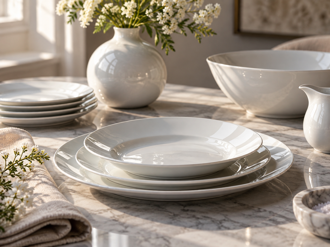 How Porcelain Reflects Light: Why Curves and Glaze Change Its Appearance