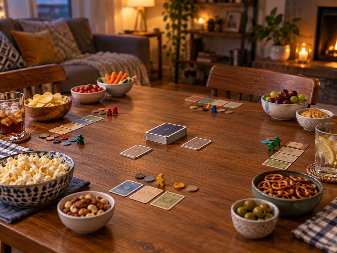 Holiday Gift Sets for Game Nights: Shared Snacks Without Table Clutter