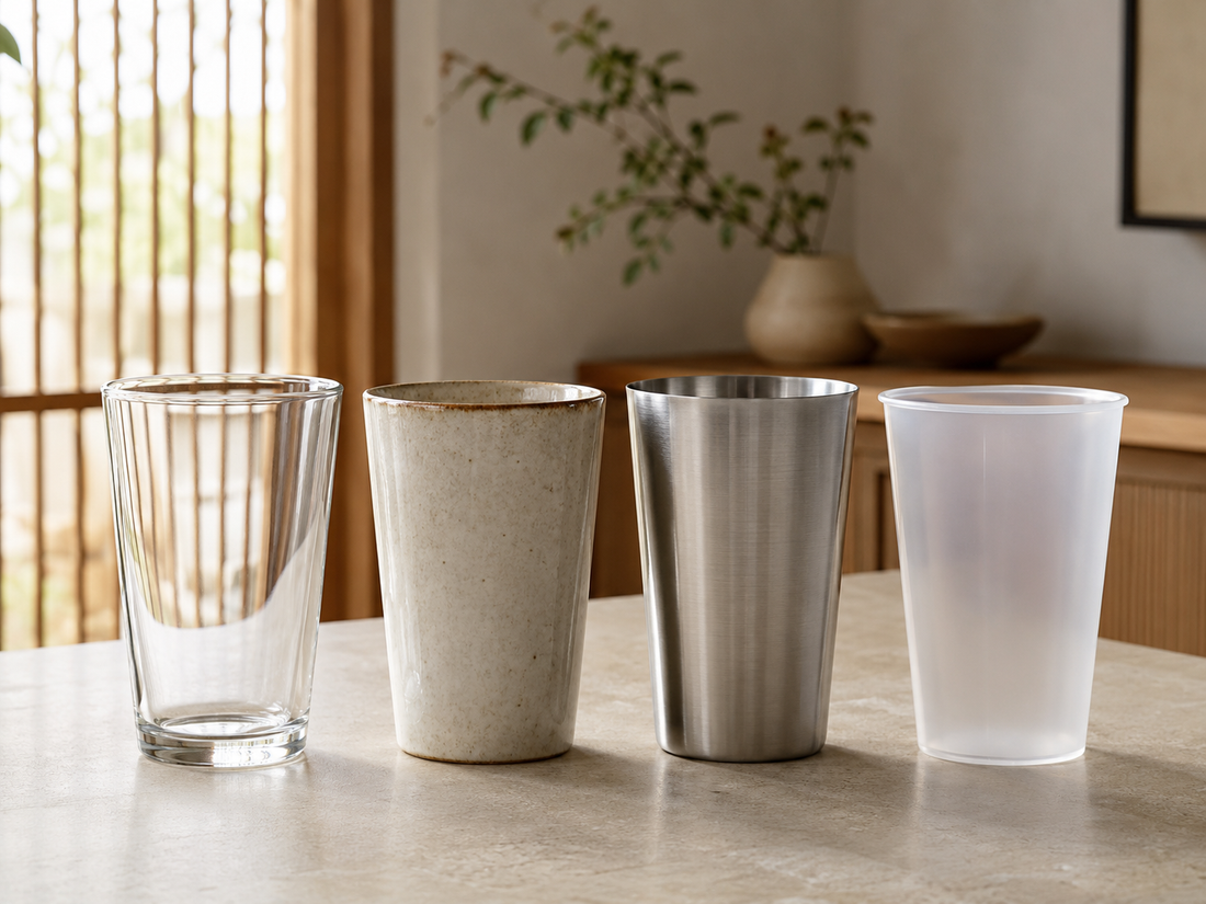 How Pint Cup Materials Affect Temperature, Grip, Aroma, and Durability