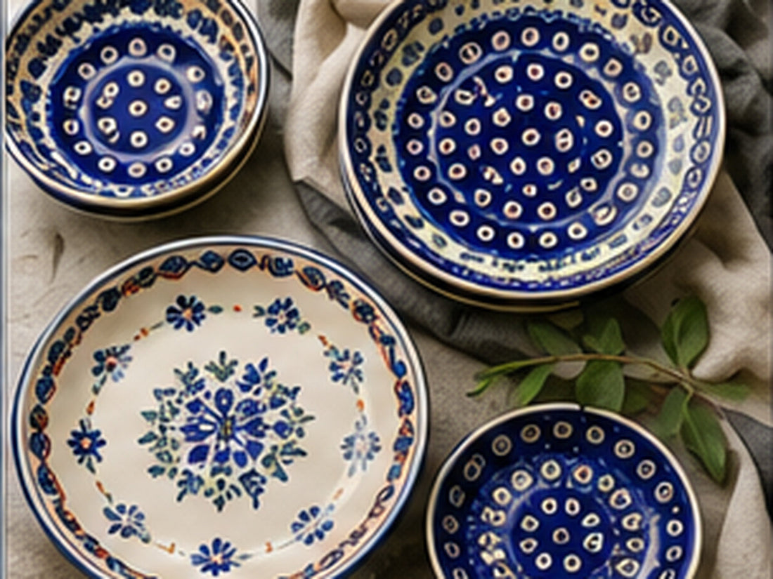 Why Cobalt Blue Became a Signature Color on Polish Pottery Plates