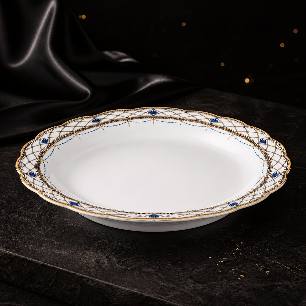 Valesse Azure Pasta Plate — 25.4 cm