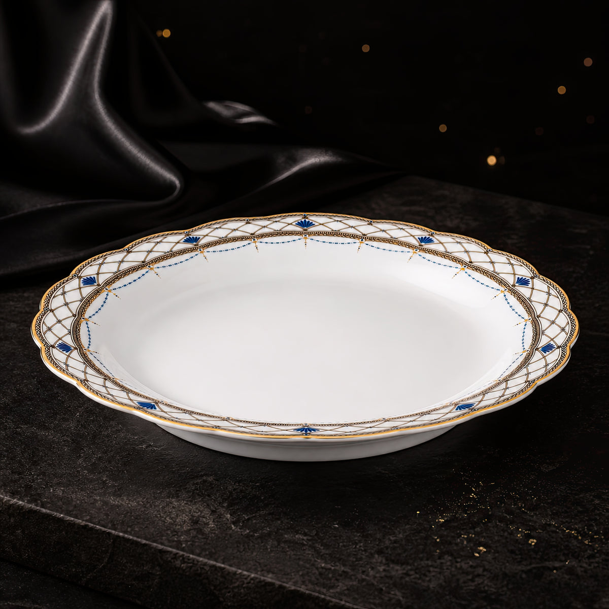 Valesse Azure Pasta Plate — 25.4 cm