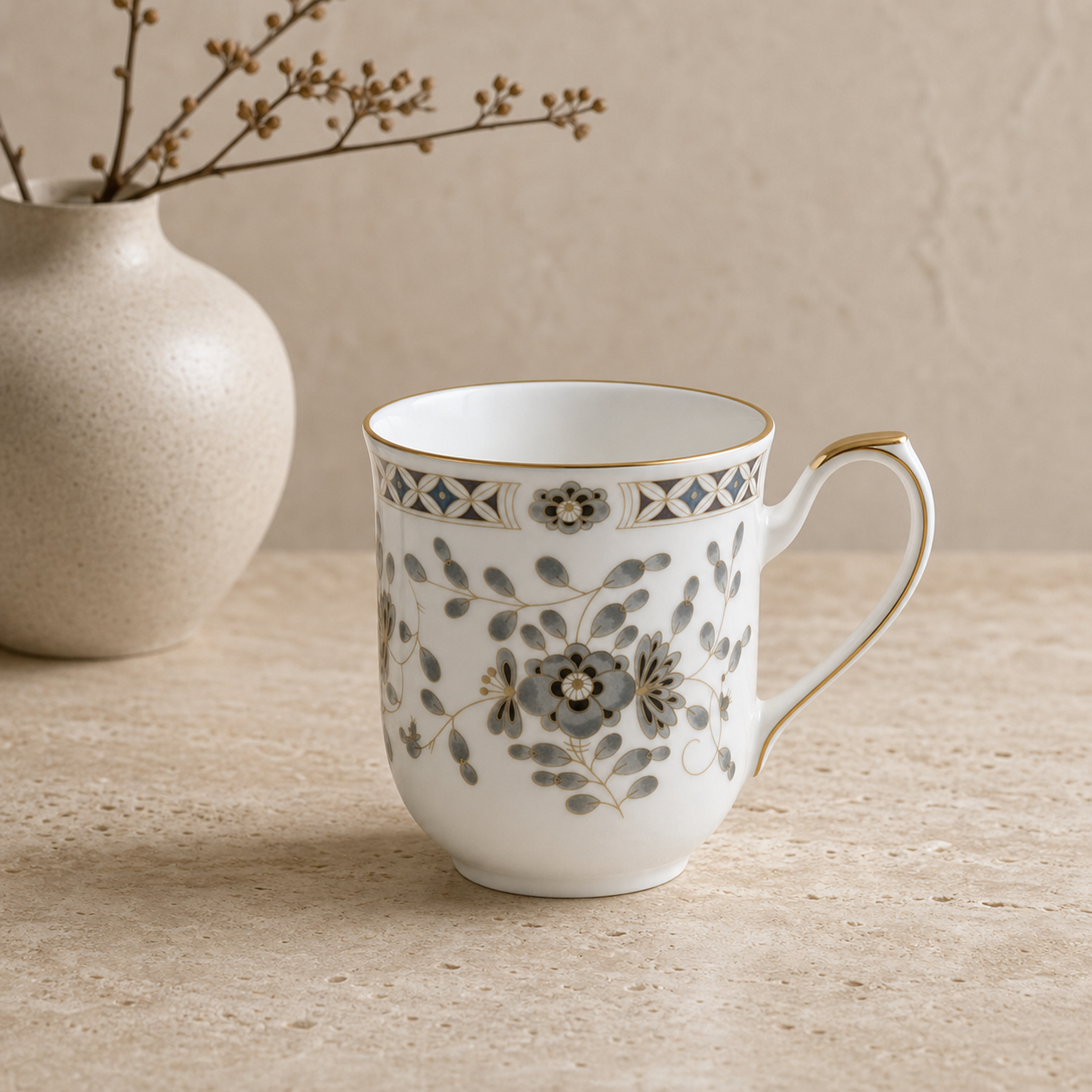 Nocturne Bloom Mug — 300 ml
