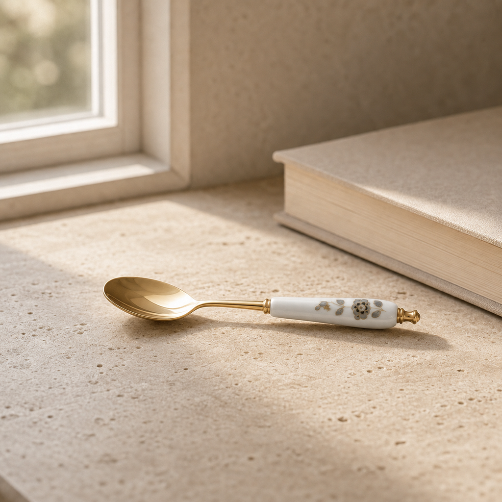 Nocturne Bloom Teaspoon — 13.5 cm