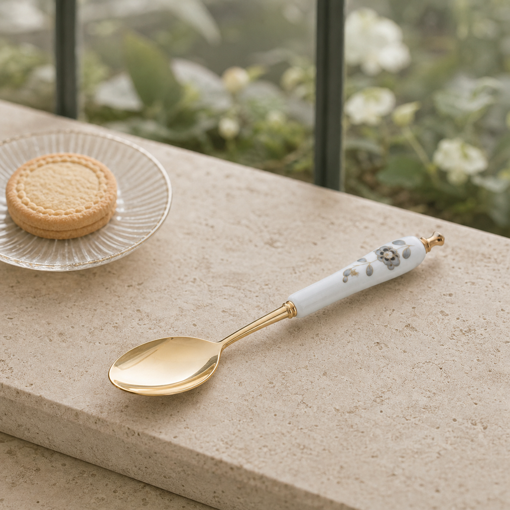 Nocturne Bloom Teaspoon — 13.5 cm