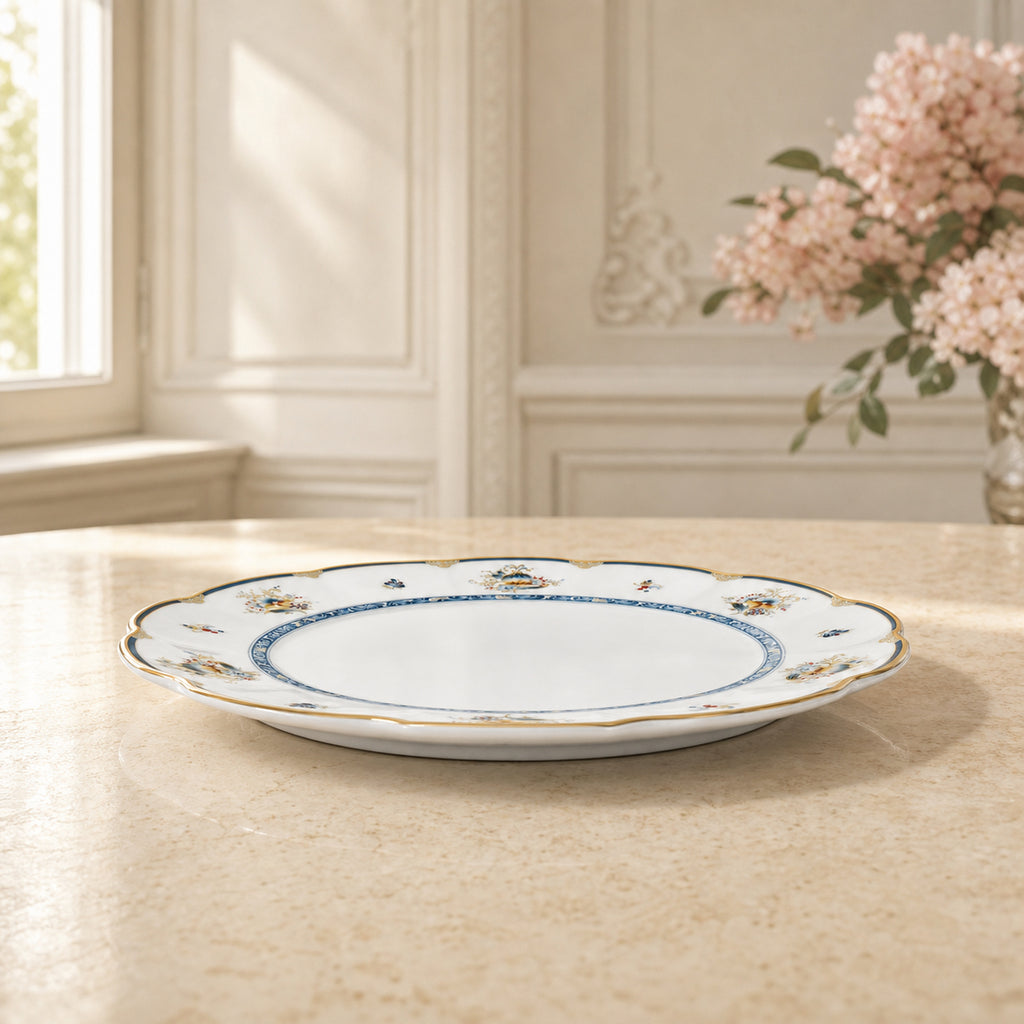 Gilded Garland Cake Plate — 19 cm