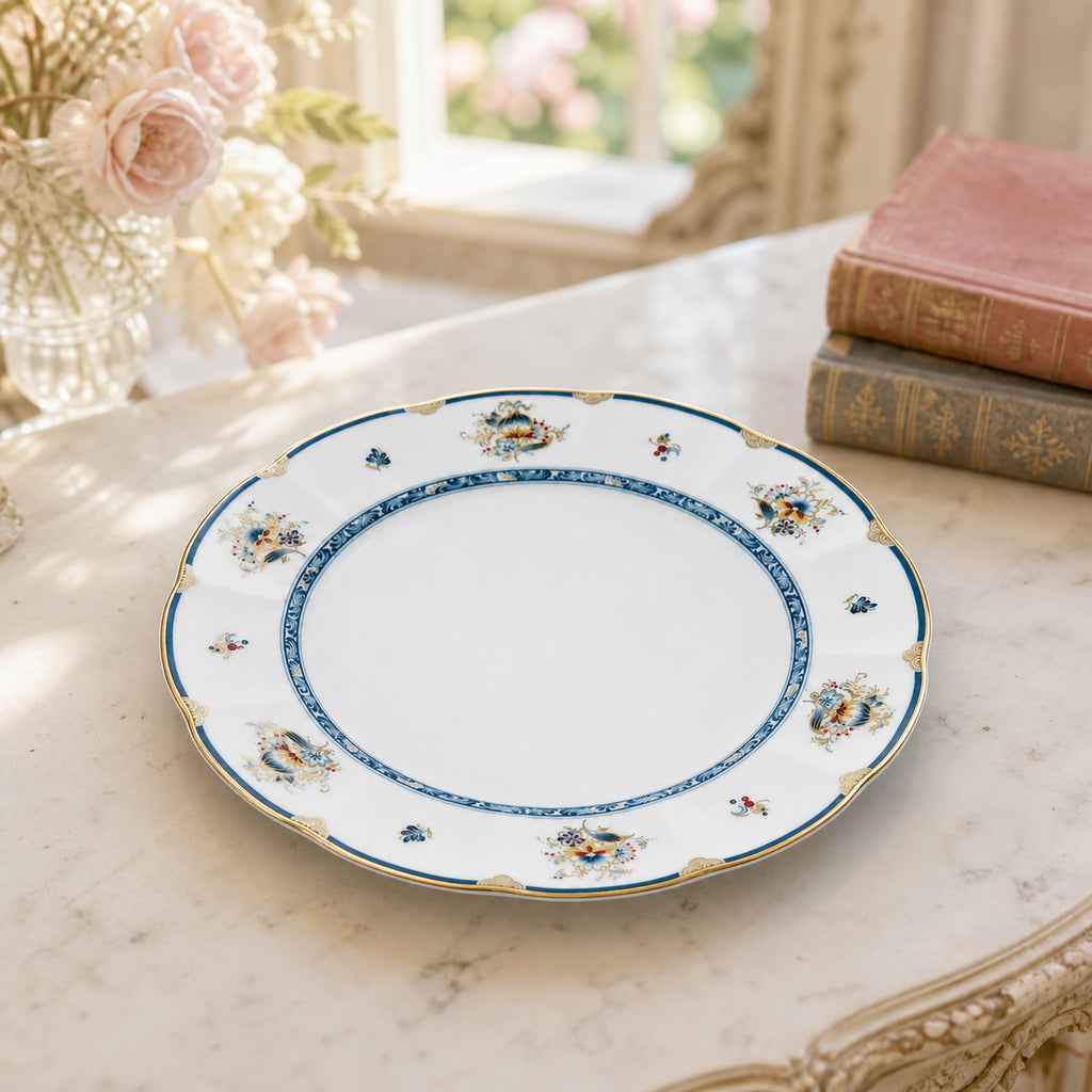 Gilded Garland Cake Plate — 19 cm