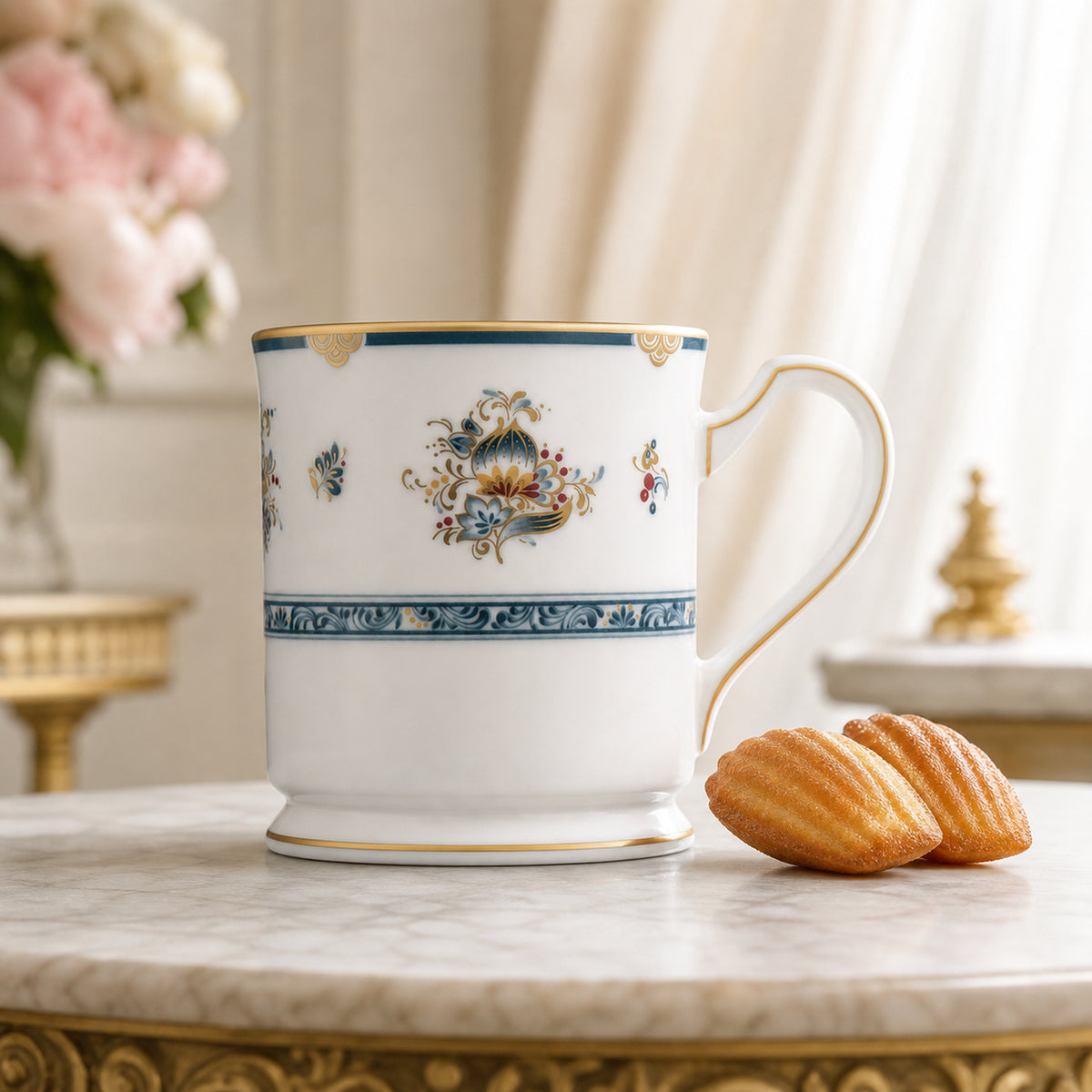 Gilded Garland Mug — 330 ml