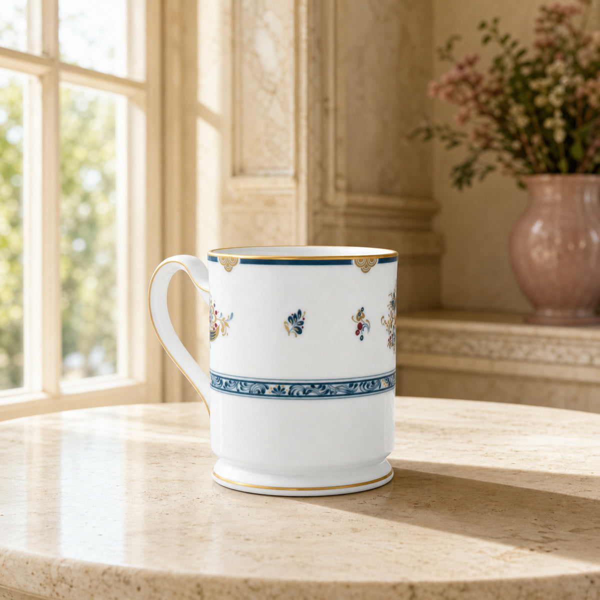 Gilded Garland Mug — 330 ml