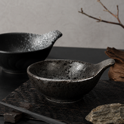 Japanese Style Simple Ceramic Bowl Small Rice Bowl Soup Bowl