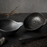 Japanese Style Simple Ceramic Bowl Small Rice Bowl Soup Bowl