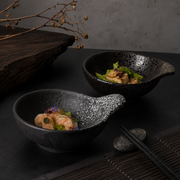Japanese Style Simple Ceramic Bowl Small Rice Bowl Soup Bowl