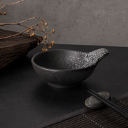 Japanese Style Simple Ceramic Bowl Small Rice Bowl Soup Bowl