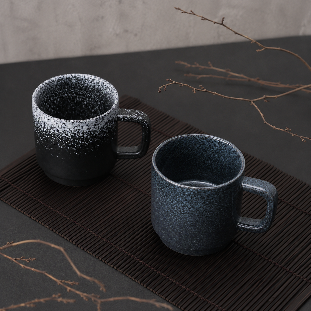 Snow Flake Ceramic Mug