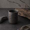 Ribbed Ceramic Tea Cup