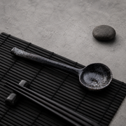 Japanese Ceramic Spoon Creative Long Handle Spoon Household Spoon Small Soup Spoon Korean Cute Rice Spoon