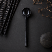 Japanese Ceramic Spoon Creative Long Handle Spoon Household Spoon Small Soup Spoon Korean Cute Rice Spoon