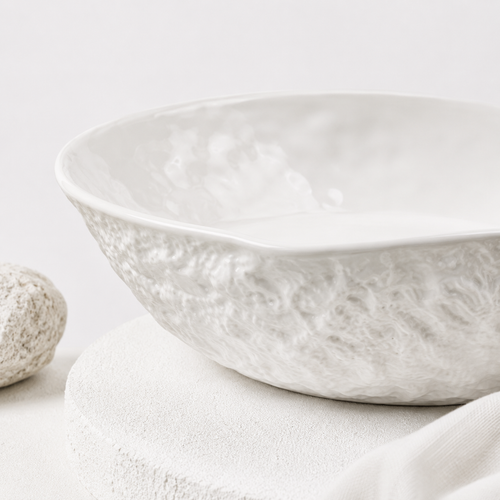 Asymmetric Fossil Deep Plate