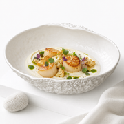 Special-shaped Ceramics High-end Plate Light Luxury Hotel Tableware