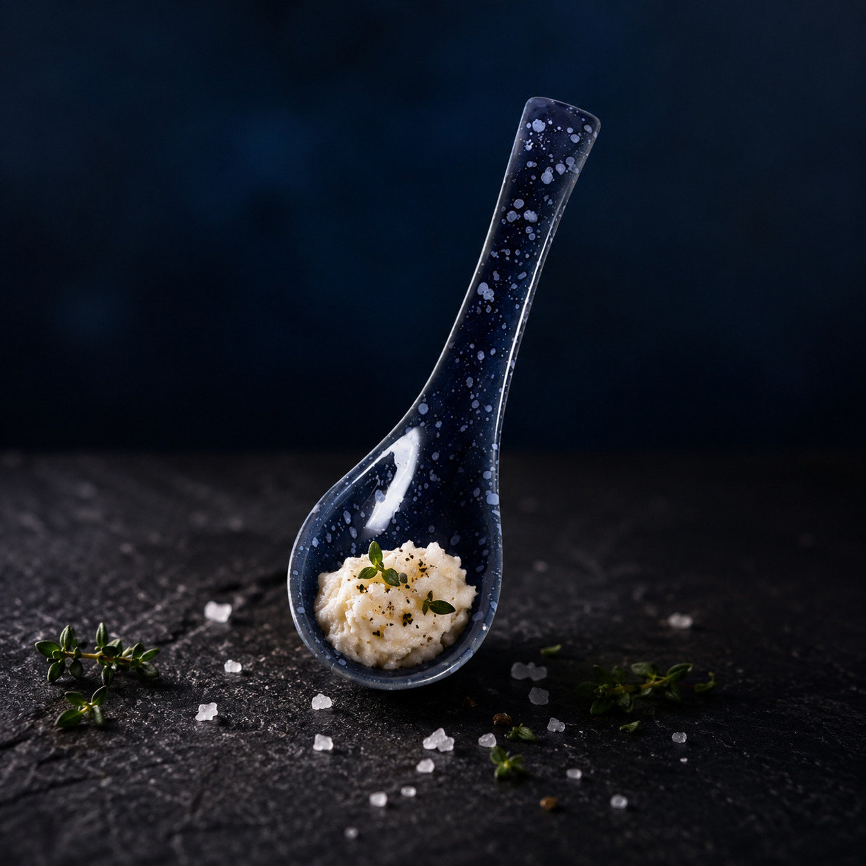 Aether Speckled Ceramic Spoon