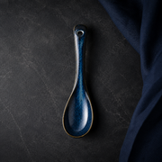 Ceramic Soup Spoon Large Soup Long Handle Noodle Spoon