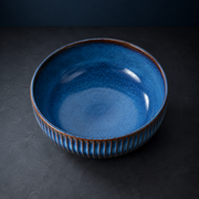 Ceramic Rice Bowl Noodle Bowl Household Salad Bowl Soup Bowl Instant Noodle Bowl Creative Gradient Color Breakfast Bowl