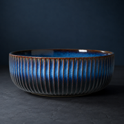 Ceramic Rice Bowl Noodle Bowl Household Salad Bowl Soup Bowl Instant Noodle Bowl Creative Gradient Color Breakfast Bowl
