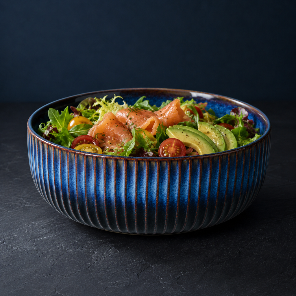 Aether Ribbed Rice Bowl