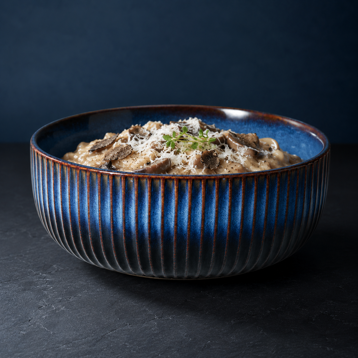 Aether Ribbed Rice Bowl