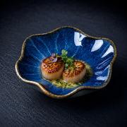Household Plate Ceramic Fambe Tableware
