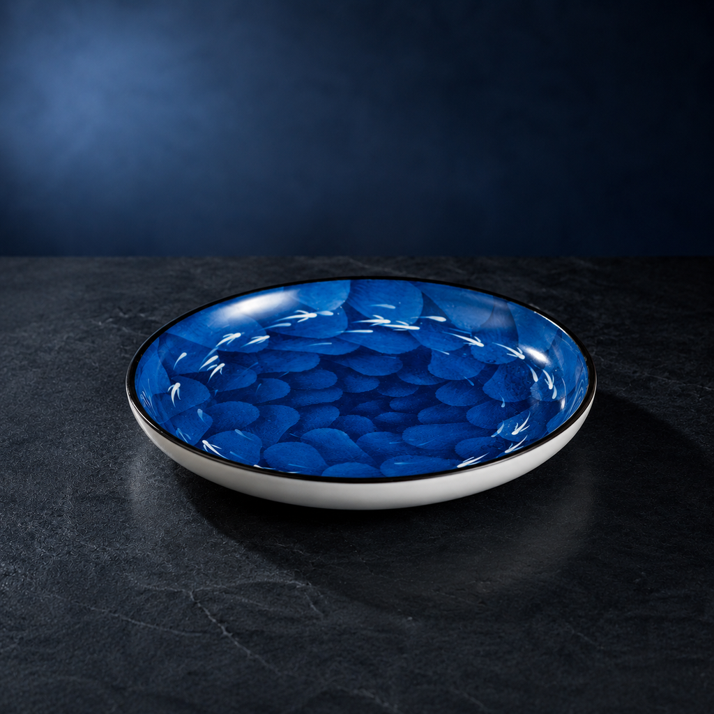Aether Embossed Fish Plate