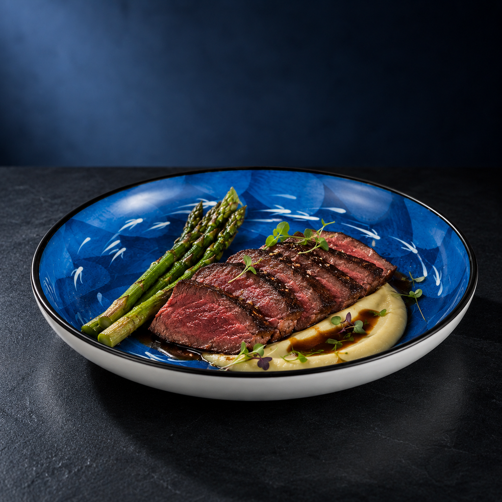 Aether Embossed Fish Plate