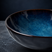 Ceramic Noodle Bowl Big Soup Bowl Ramen Bowl Western Food Fruit Salad Bowl Shaped Bowl