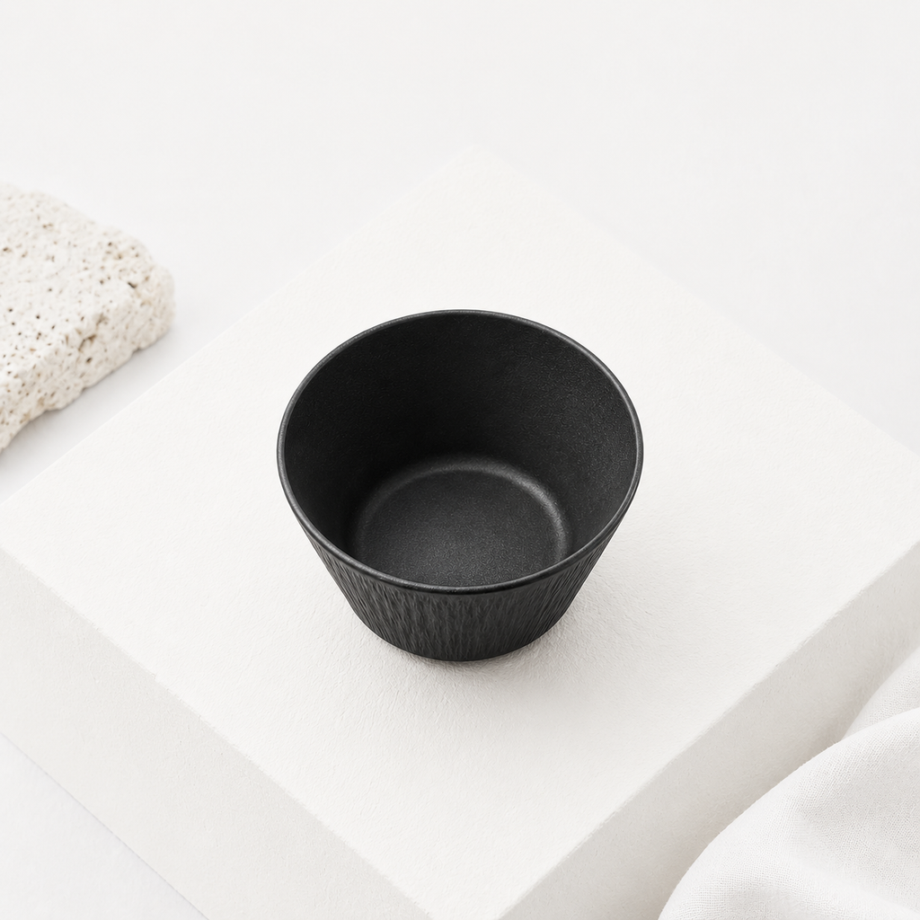 Zen Ripple Ceramic Bowl