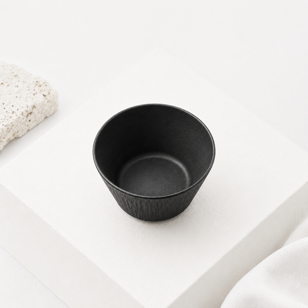 Zen Ripple Ceramic Bowl
