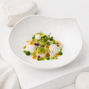 Salad Bowl Good-looking Ceramic Light Luxury Dessert Bowl