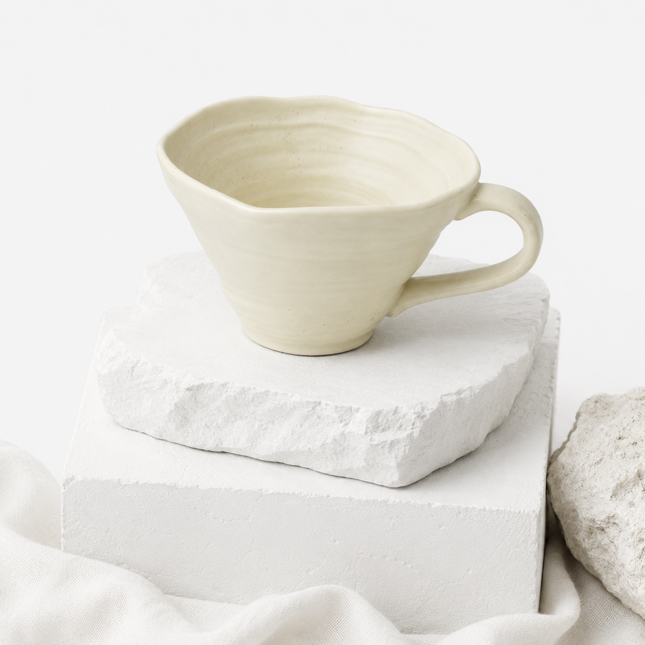 Artisan Wabi-Sabi Breakfast Cup