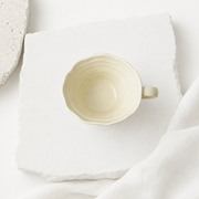 Large Capacity Breakfast Cup Milk Oatmeal Cup Hand Pinch Feeling Ceramic Cup