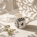 Botanical Reverie Black Mug 350 ml