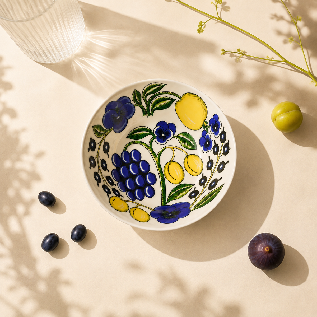 Botanical Reverie Color Bowl 17 cm