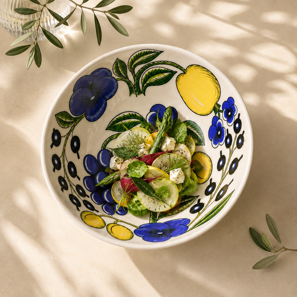 Botanical Reverie Color Bowl 17 cm