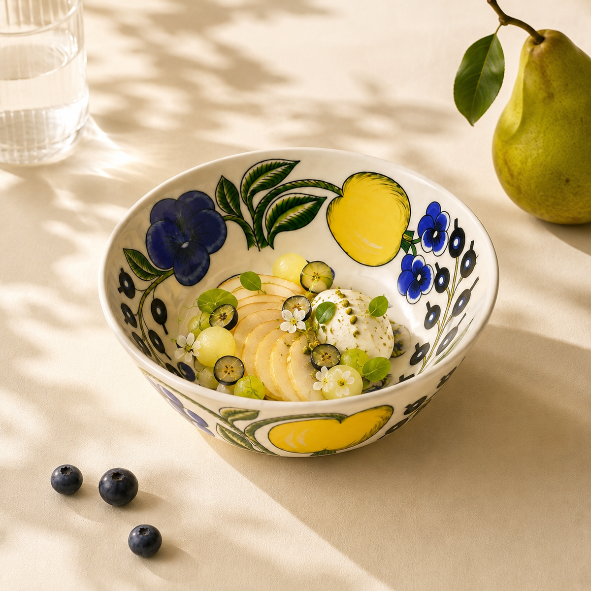 Botanical Reverie Color Bowl 17 cm