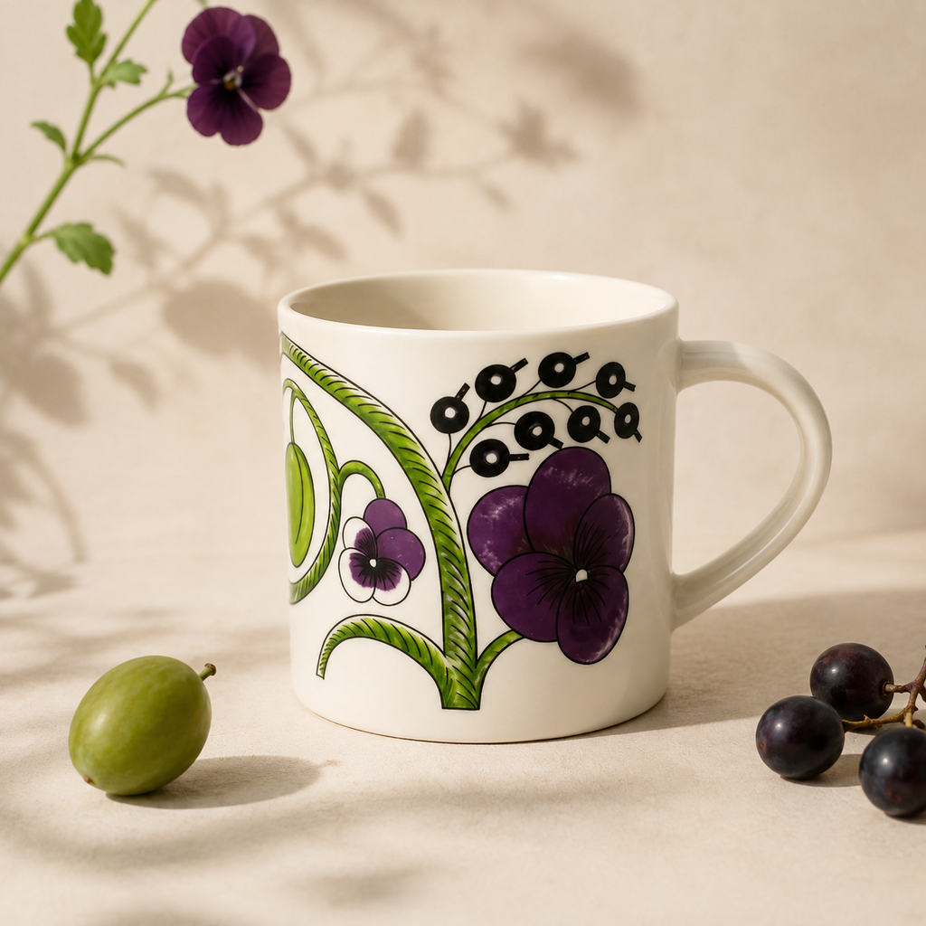 Botanical Reverie Purple Mug 350 ml