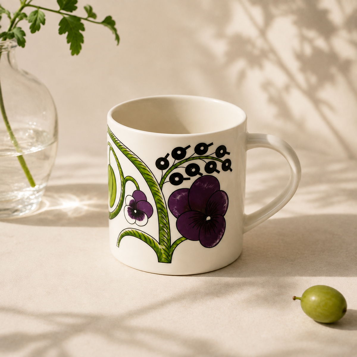Botanical Reverie Purple Mug 350 ml