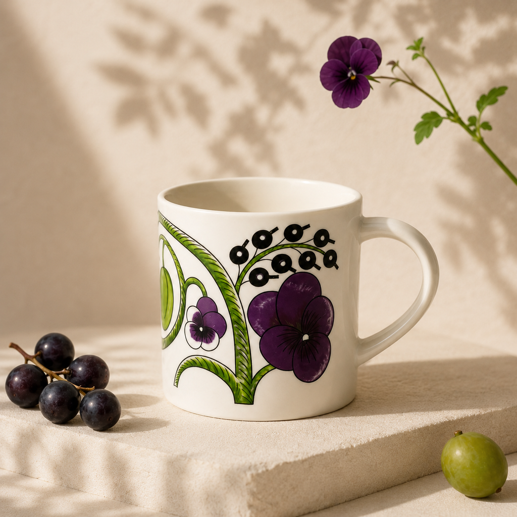 Botanical Reverie Purple Mug 350 ml