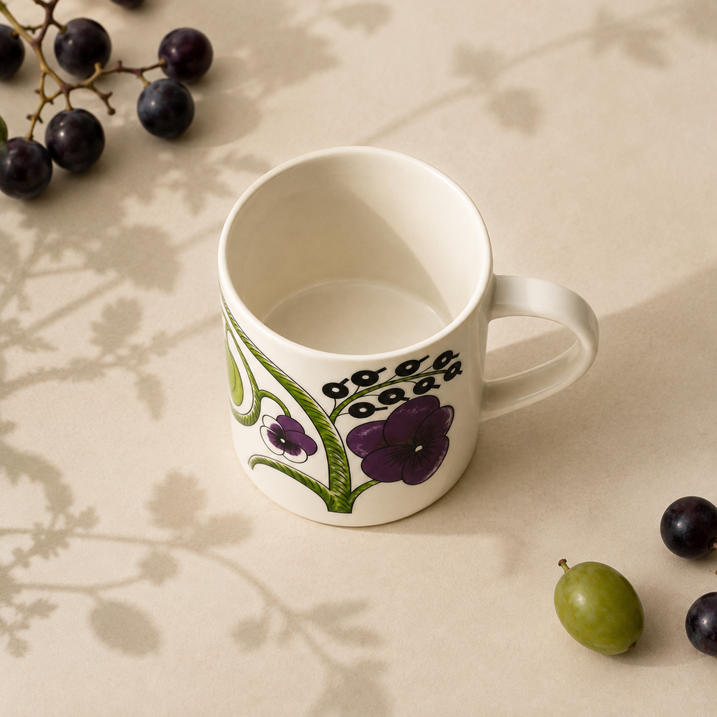 Botanical Reverie Purple Mug 350 ml