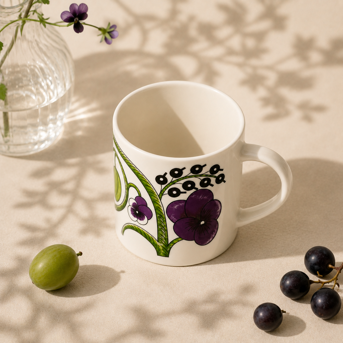 Botanical Reverie Purple Mug 350 ml