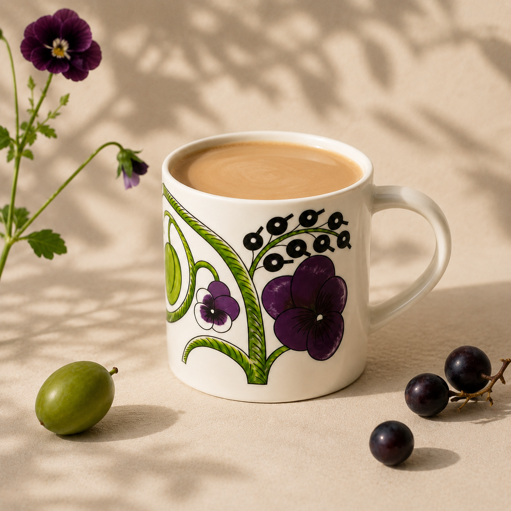 Botanical Reverie Purple Mug 350 ml