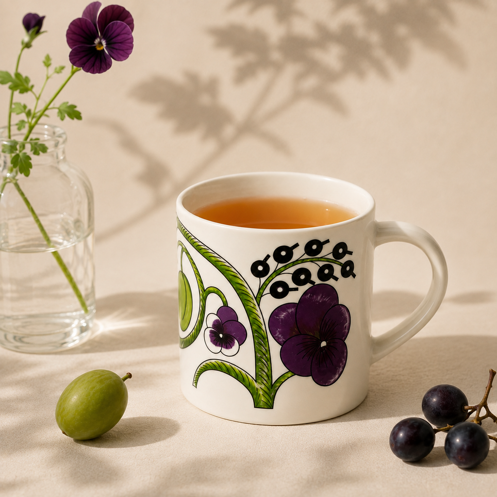 Botanical Reverie Purple Mug 350 ml