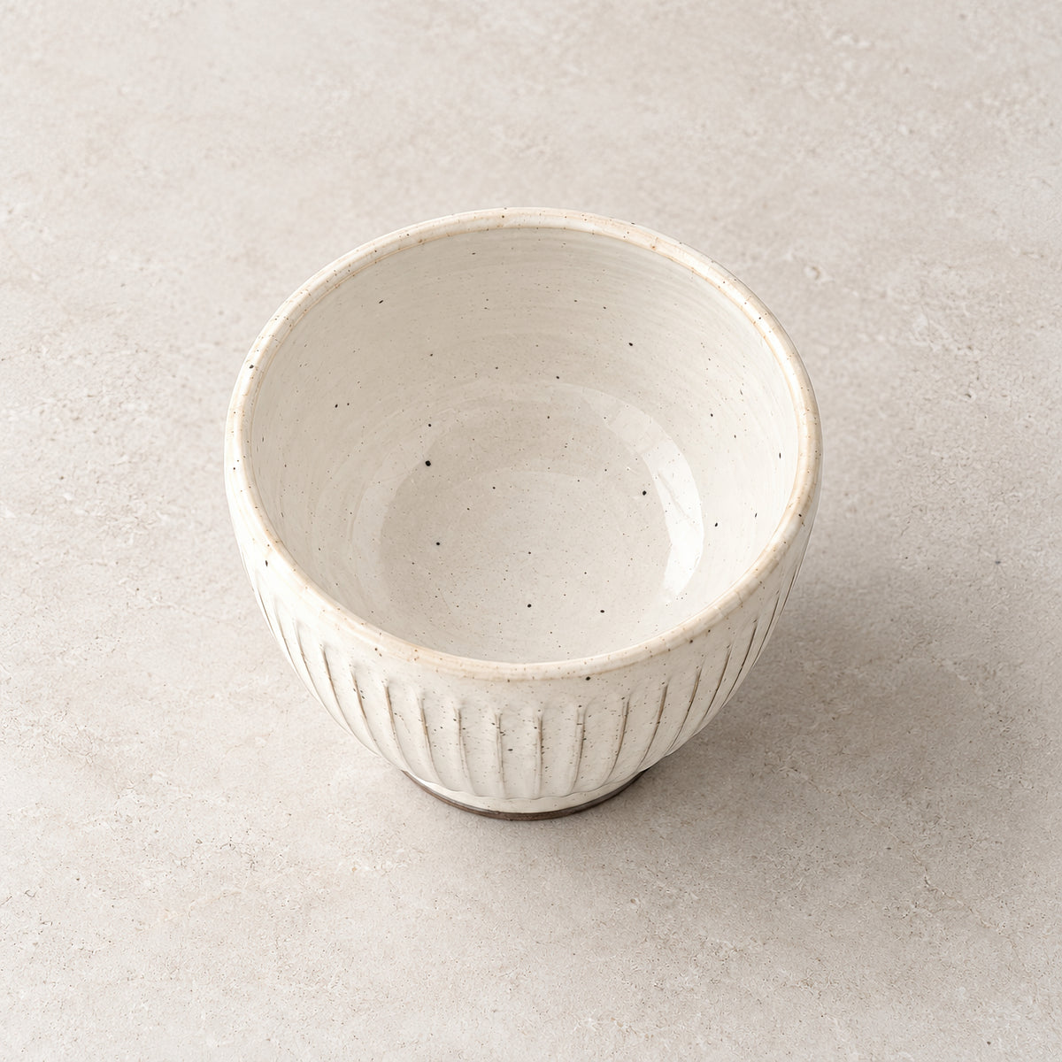 Kasumi Shinogi Donburi Bowl — Mino Ware — view 2
